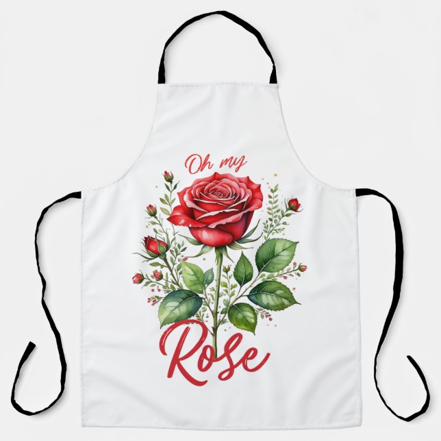Oh my Rose Apron (Front)