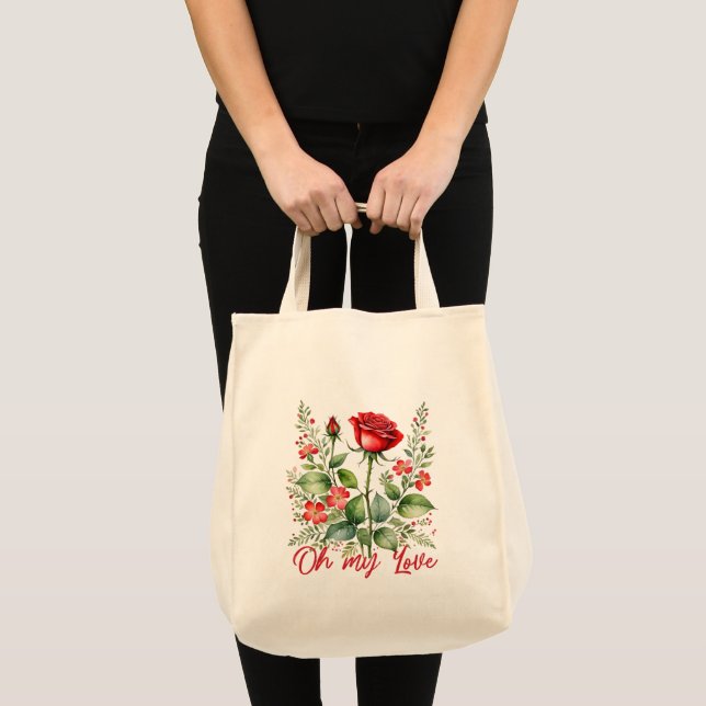 Oh my Rose Tote Bag (Front (Product))