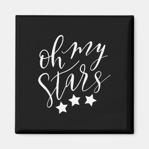 Oh My Stars 4th Of July America Usa Independence D Magnet