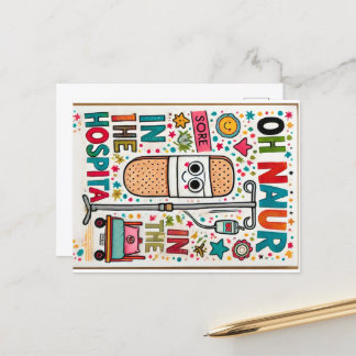 Oh Naur Hospital Postcard