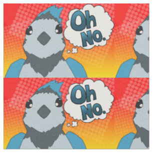 Oh No Bird Fabric