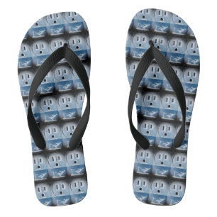 Oh No by Shirley Taylor Flip Flops
