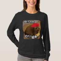 Oh No Cringe Cat French Baguette T  Internet Cat M