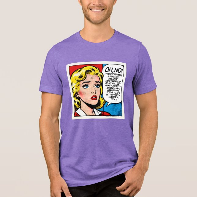 Oh No Female - Unisex -  Tri-Blend Shirt (Front)