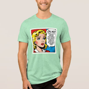 Oh No Female - Unisex -  Tri-Blend Shirt