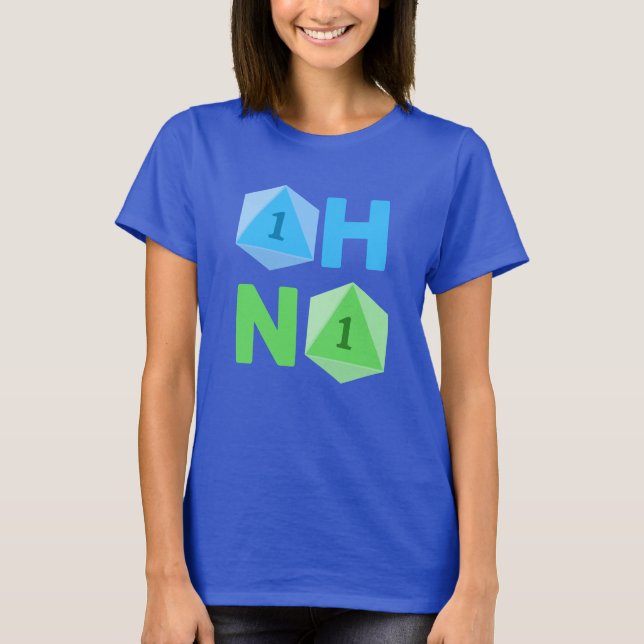 Oh No Funny D20 T-Shirt (Front)