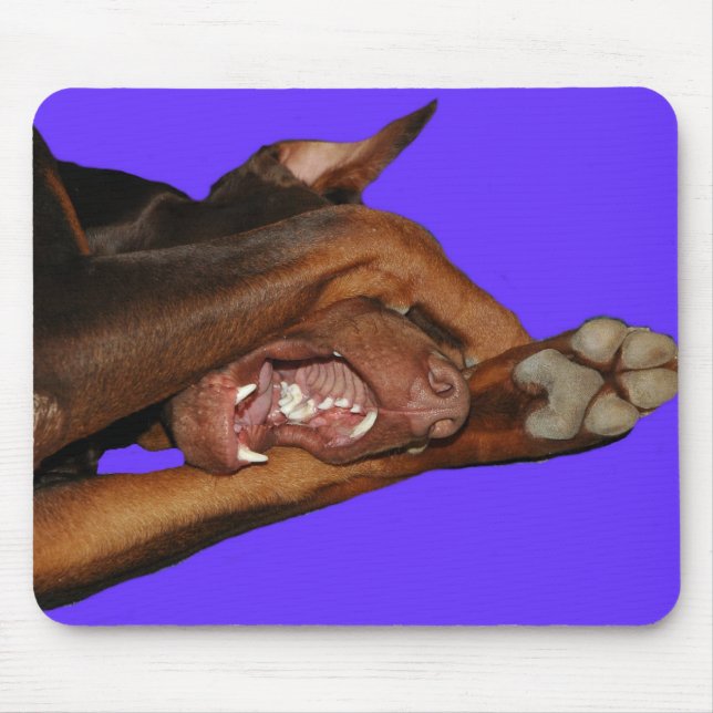OH NO I can't watch... Mouse Mat (Front)