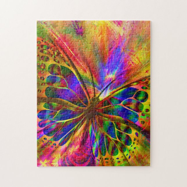 Oh, no! The Butterfly is Trapped!! Wait. . .sorry Jigsaw Puzzle (Vertical)
