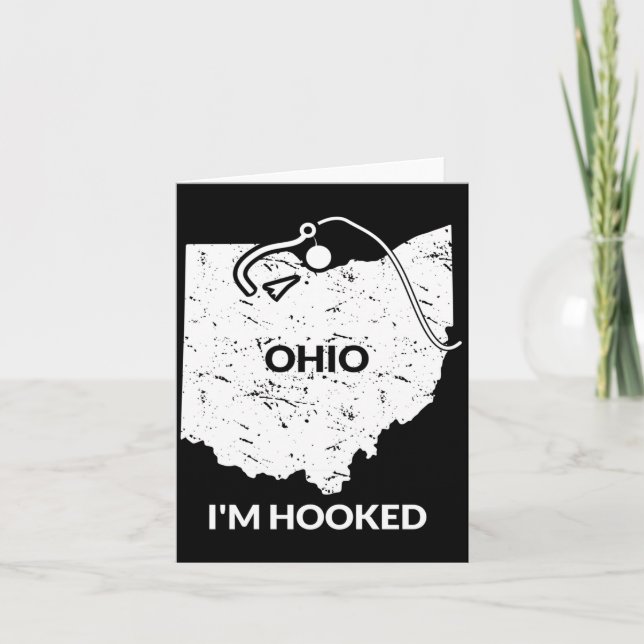 Oh ohio fishing  card (Front)