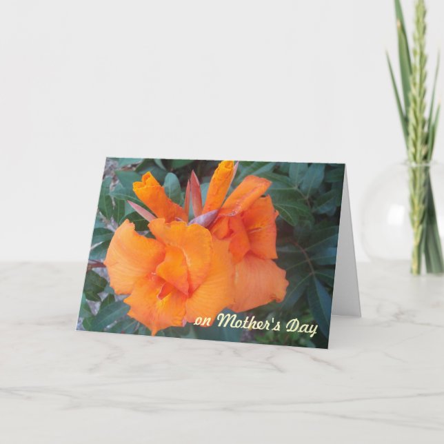 OH, Orange Mother's Day Card (Front)