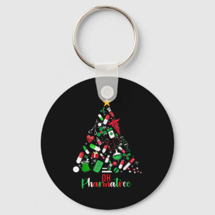 Oh Pharmatree Pharmacy Christmas Pharmacist Tech M Key Ring