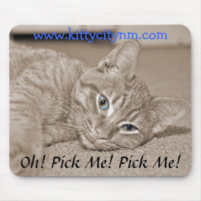 Oh! Pick Me! Pick Me! Mouse Mat (Front)