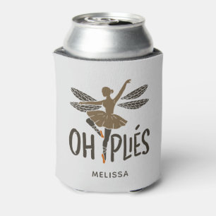 Oh Plies Ballet Dancer Personalised Party Can Cooler