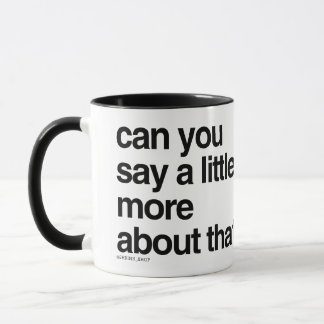 Oh say, can you say...? mug