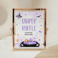 Oh Sheet Boo-y Halloween Baby Shower Diaper Raffle