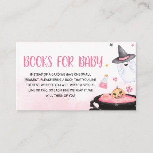 Oh Sheet Ghoul Halloween Books for Baby Enclosure Card