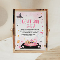 Oh Sheet Ghoul Halloween Don't Say Baby