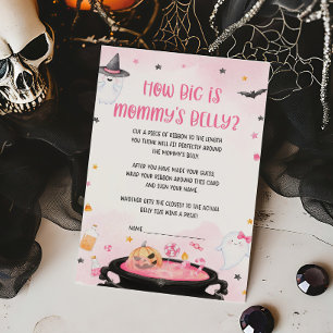 Oh Sheet Halloween How Big is Mommys Belly Game