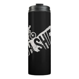 Oh Shift Mountain Biking Bicycle Bike Rider Thermal Tumbler