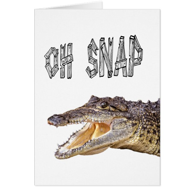 OH SNAP - Angry Gator (Front)