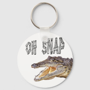 OH SNAP - Angry Gator Key Ring