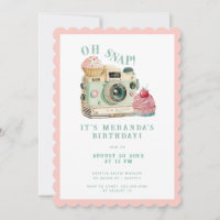 Oh Snap | Camera Birthday