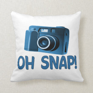 Oh Snap Camera Cushion