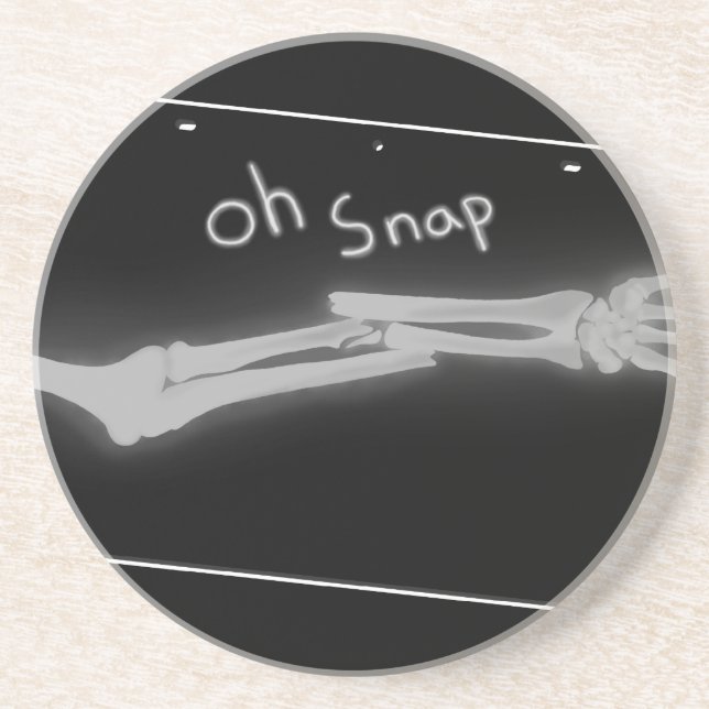 Oh Snap Coaster (Front)