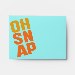 Oh Snap Envelope