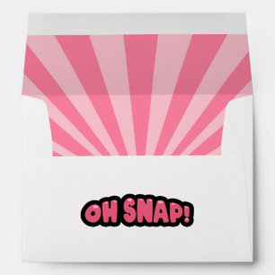 Oh Snap! Envelope
