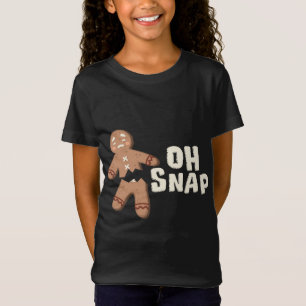 Oh Snap! Funny Broken Gingerbread Man - Christmas T-Shirt