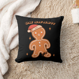 OH SNAP! funny christmas Cushion