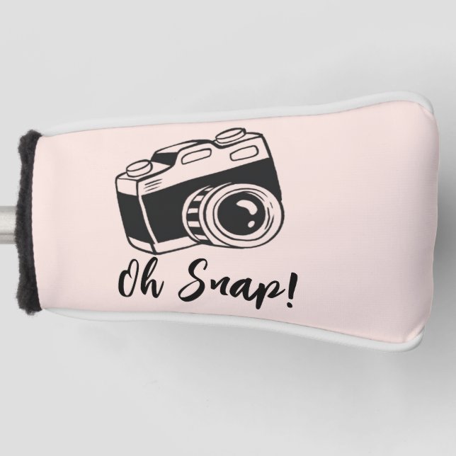 Oh Snap! - Funny & Cute Golf Head Cover (Front)