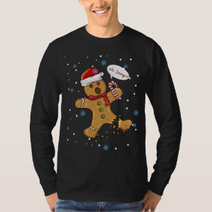Oh Snap Gingerbread Christmas Cookies Baking Crew  T-Shirt