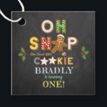Oh Snap! Gingerbread Cookie Any Age Birthday Favour Tags<br><div class="desc">Celebrate in style with these cute and very trendy birthday party favour tags. This design is easy to personalise with your special event wording and your guests will be thrilled when they see these fabulous tags. Matching shower items can be found in the collection.</div>
