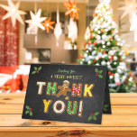 Oh Snap! Gingerbread Cookie Any Age Birthday Photo Thank You Card<br><div class="desc">Say thank you in style with these trendy birthday thank you cards. The template photo and wording is easy to personalise and your family and friends will be thrilled when they receive these fabulous thank yous.</div>
