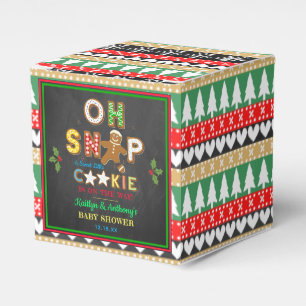 Oh Snap! Gingerbread Cookie Baby Shower Favour Box