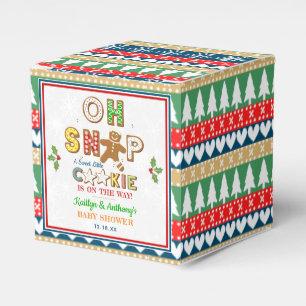 Oh Snap! Gingerbread Cookie Baby Shower Favour Box