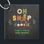 Oh Snap! Gingerbread Cookie Baby Shower Favour Tags<br><div class="desc">Celebrate in style with these cute and very trendy baby shower favour tags. This design is easy to personalise with your special event wording and your guests will be thrilled when they see these fabulous tags.</div>