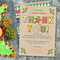 Oh Snap! Gingerbread Cookie Baby Shower