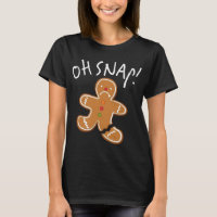 Oh Snap! Gingerbread Man Cookie Funny Broken Leg