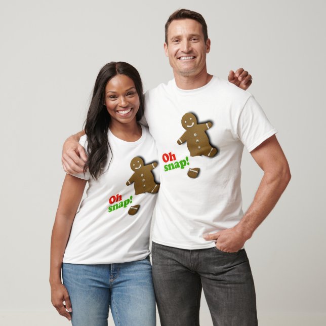 Oh Snap - Holiday Humor -.png T-Shirt (Unisex)