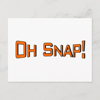 Oh Snap Postcard