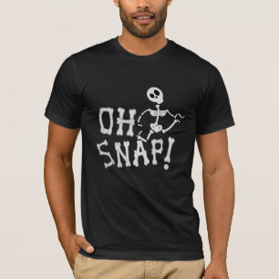 Oh Snap!" Skeleton Shirt - Skull Bones Tee