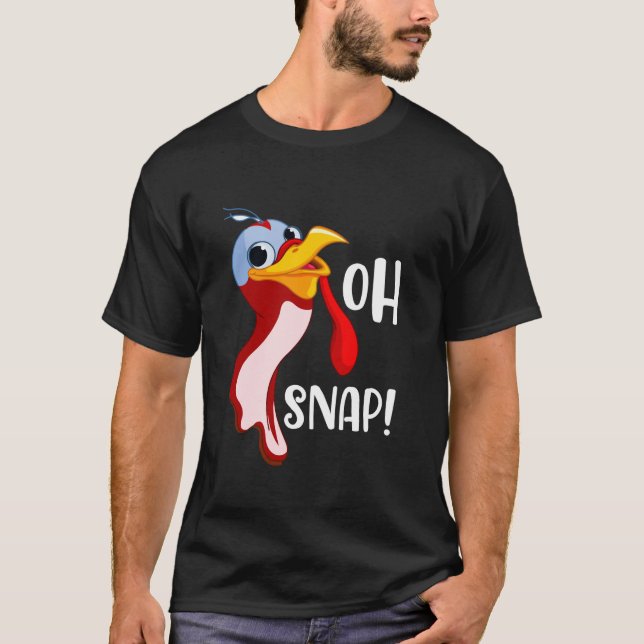 Oh Snap T Shirt (Front)