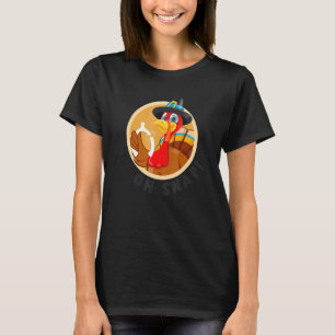 Oh Snap Thanksgiving Turkey Wishbone For Kids Boy T-Shirt