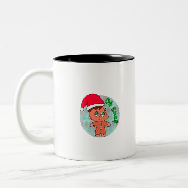 Oh Snap Two-Tone Coffee Mug (Left)