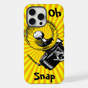 Oh Snap Vintage Camera Sunburst iPhone 15 Pro Max Case