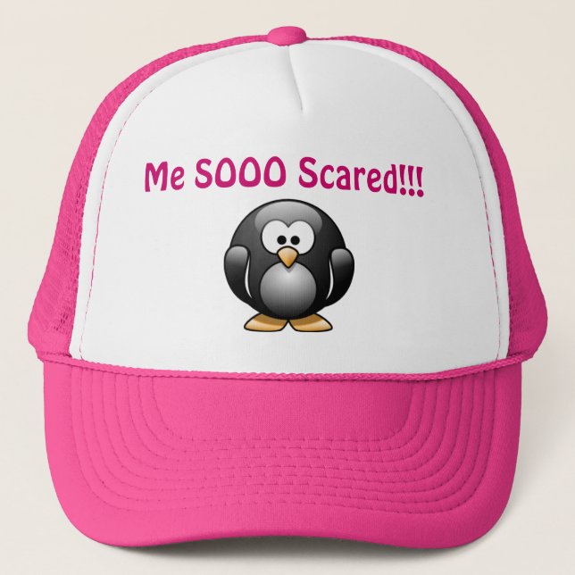 oh so scared trucker hat (Front)