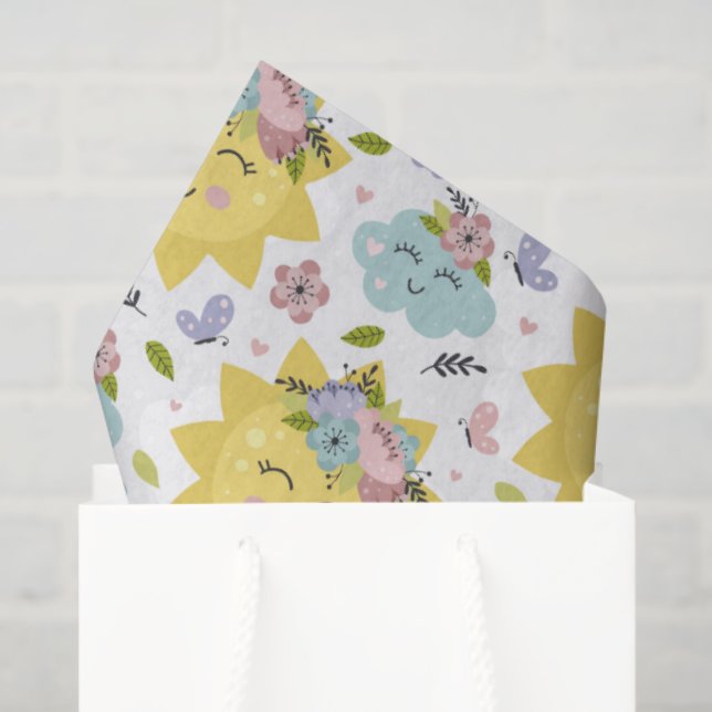 Oh Sunny Day Tissue Paper (Gift Bag)